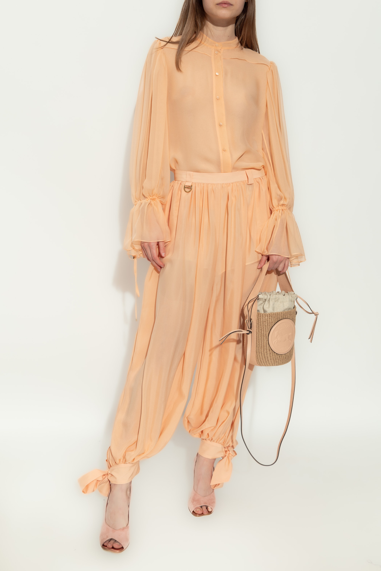 パンツ Chloe SS25 Chloe Trousers (CH25SPA09355 56B) Chloé Pants & Jumpsuits | Chloé US official site